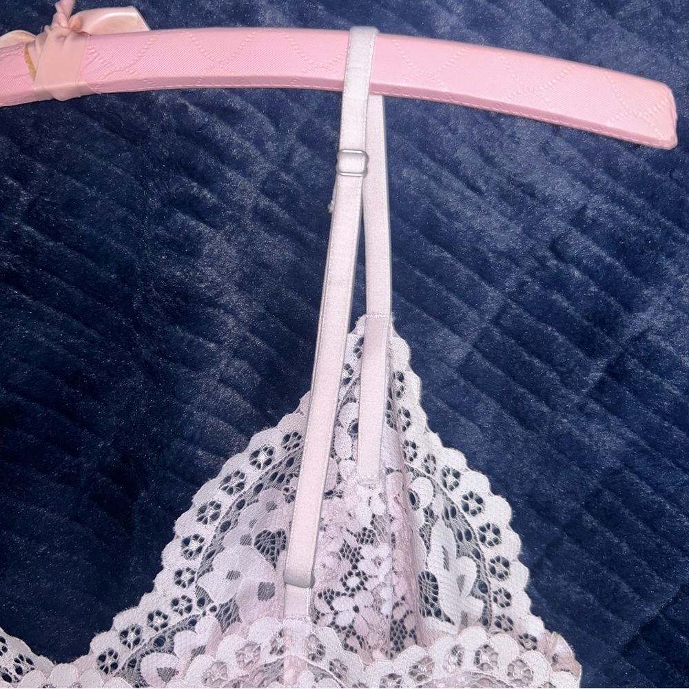 NWOT Victoria's Secret Body by Victoria Lace Romper - Picture 3 of 11